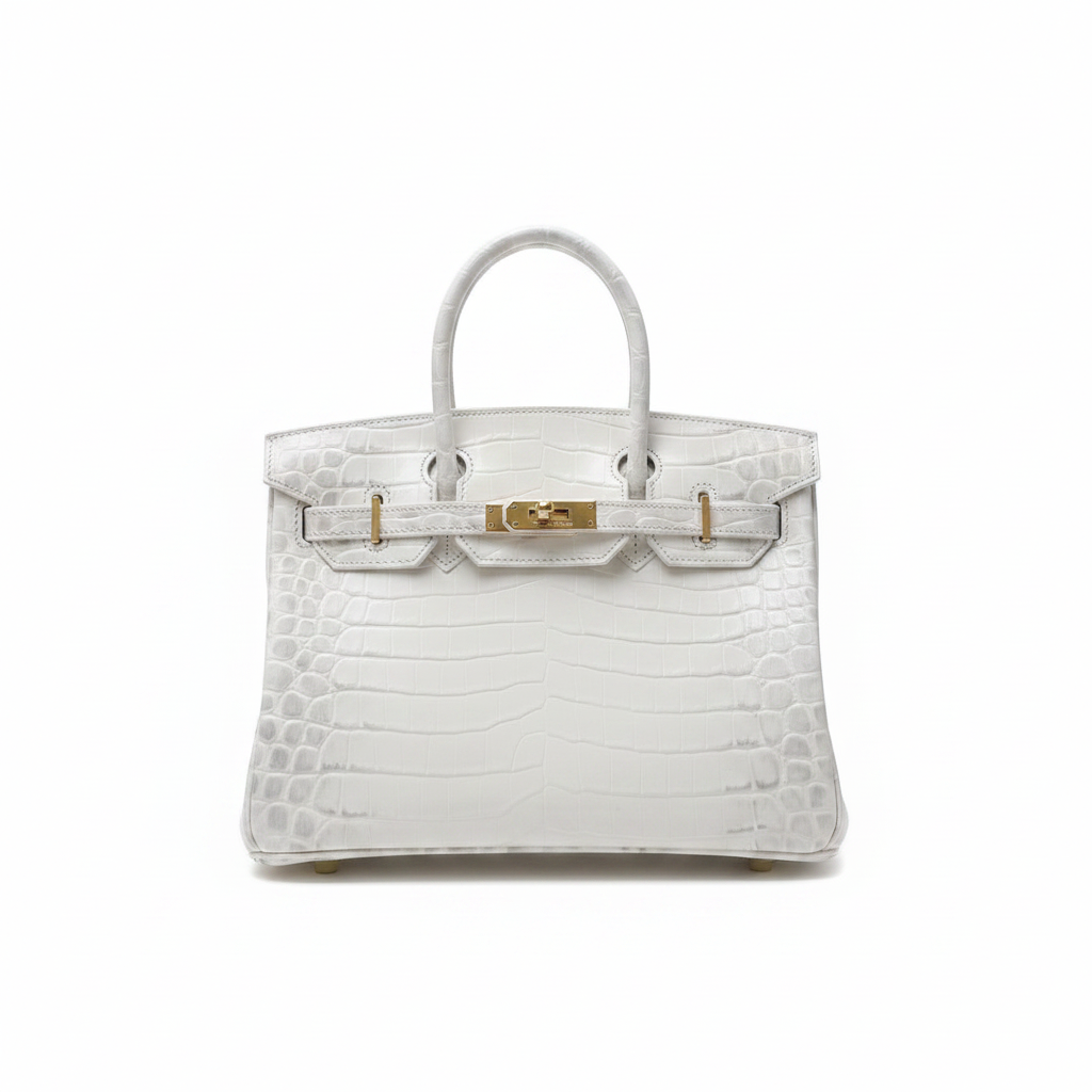 Hermès Crocodile Birking 35