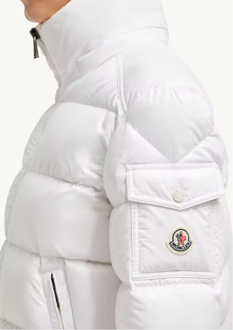 Moncler Maire Hooded Down Jacket "White"