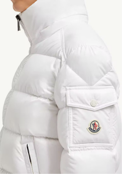 Moncler Maire Hooded Down Jacket "White"
