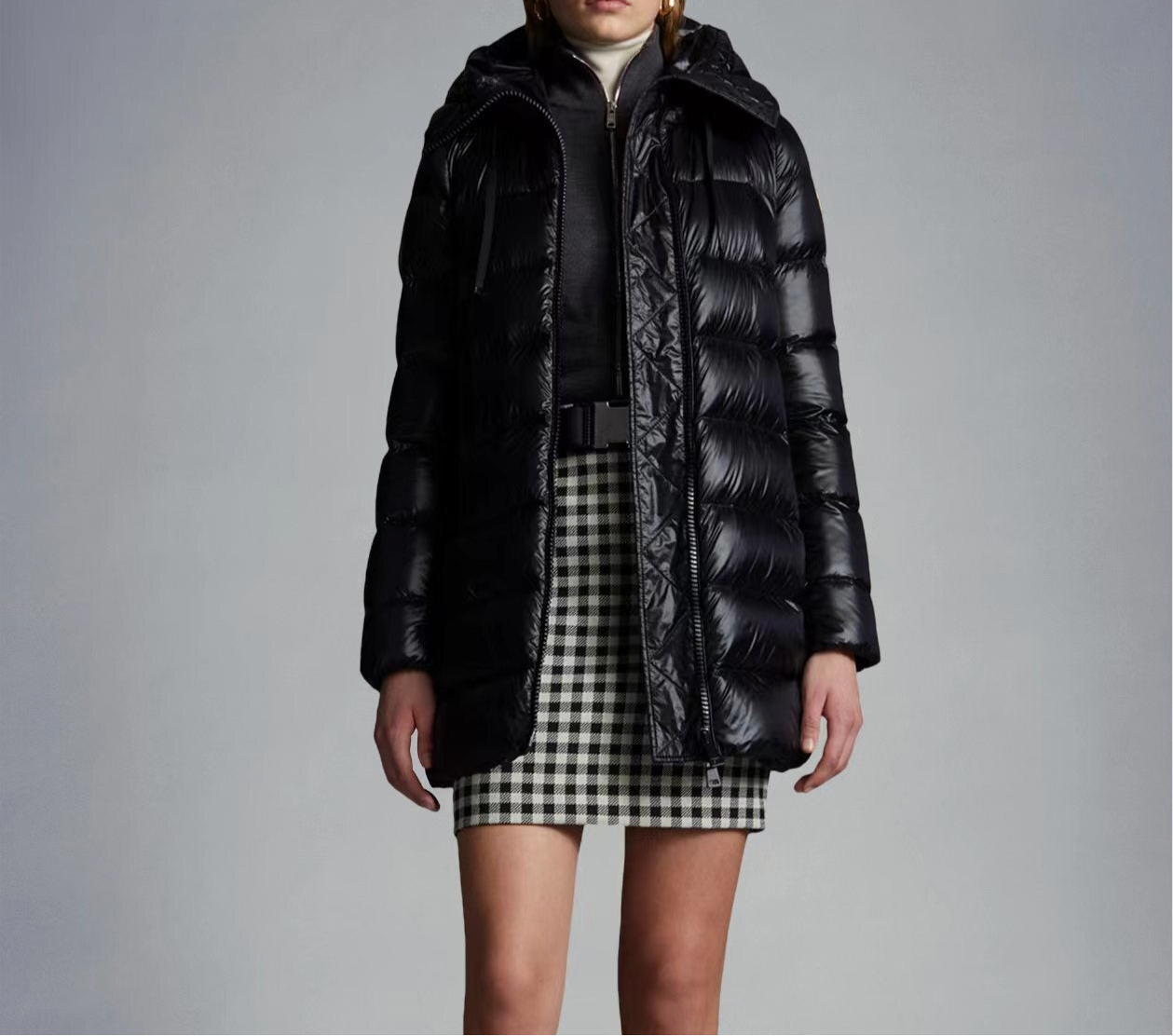 Moncler Suyen Long Down Jacket "Black"