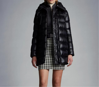 Moncler Suyen Long Down Jacket "Black"