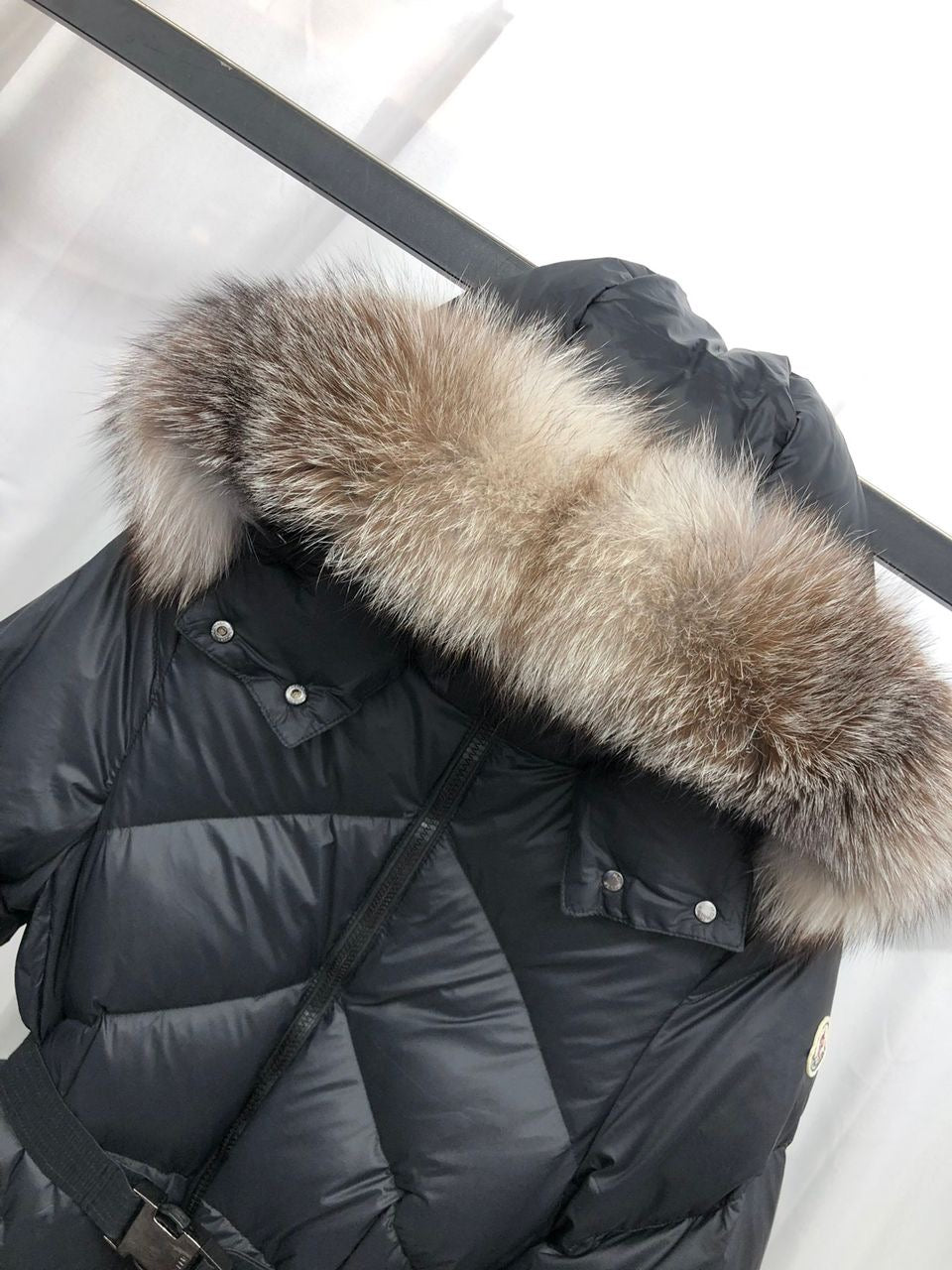 Moncler Lalteron Long Down Jacket "Black"