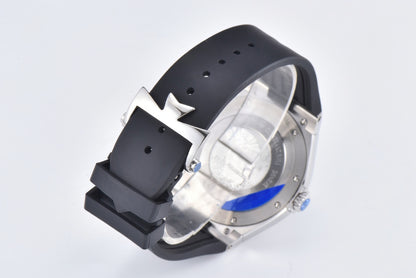 Vacheron Constantin Overseas Black Rubber Strap Gray Dial