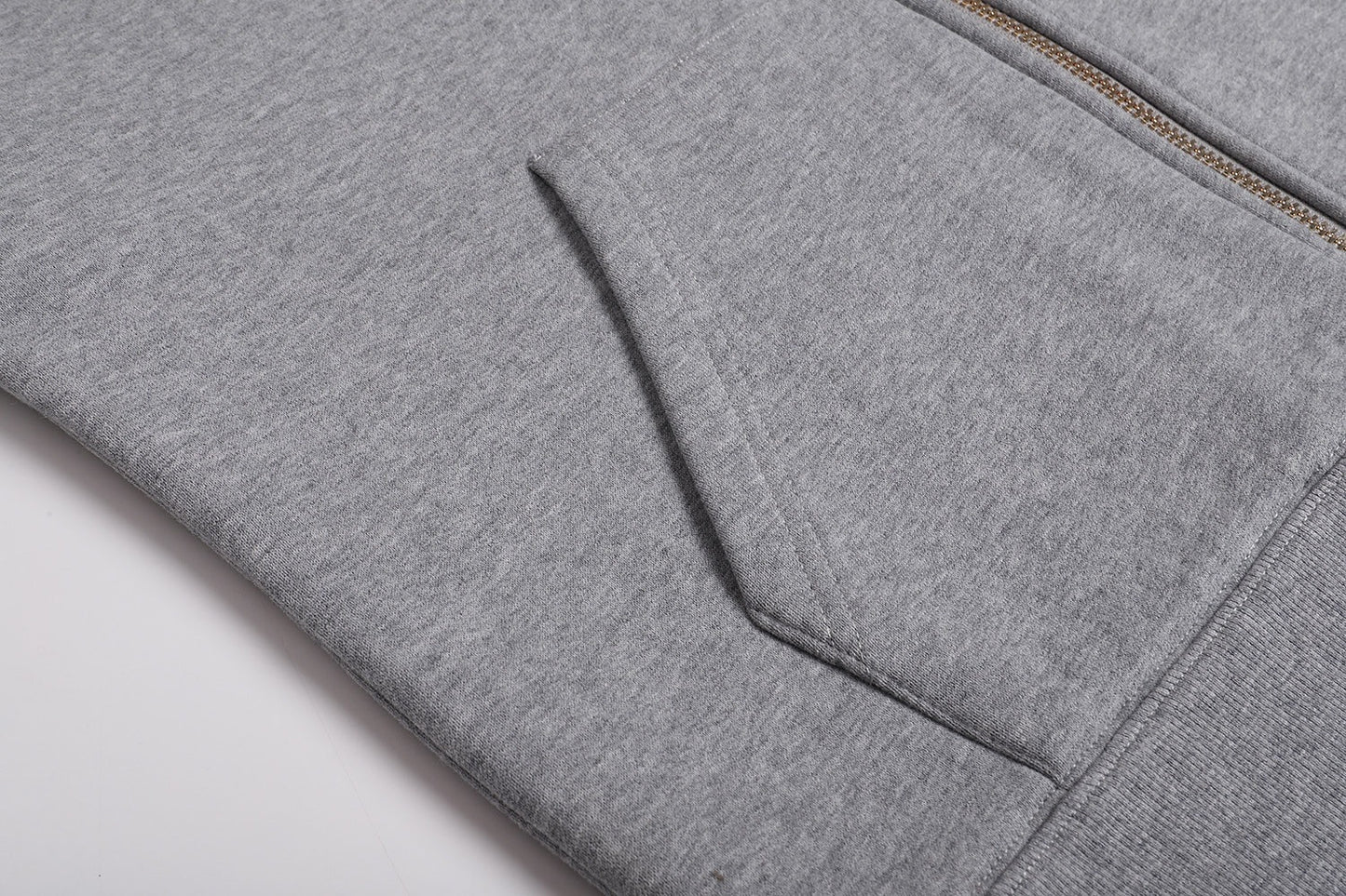Miu Miu Jersey Zip-up Hoodie "Grey"