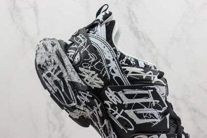Balenciaga Track "Black-White-Graffiti"
