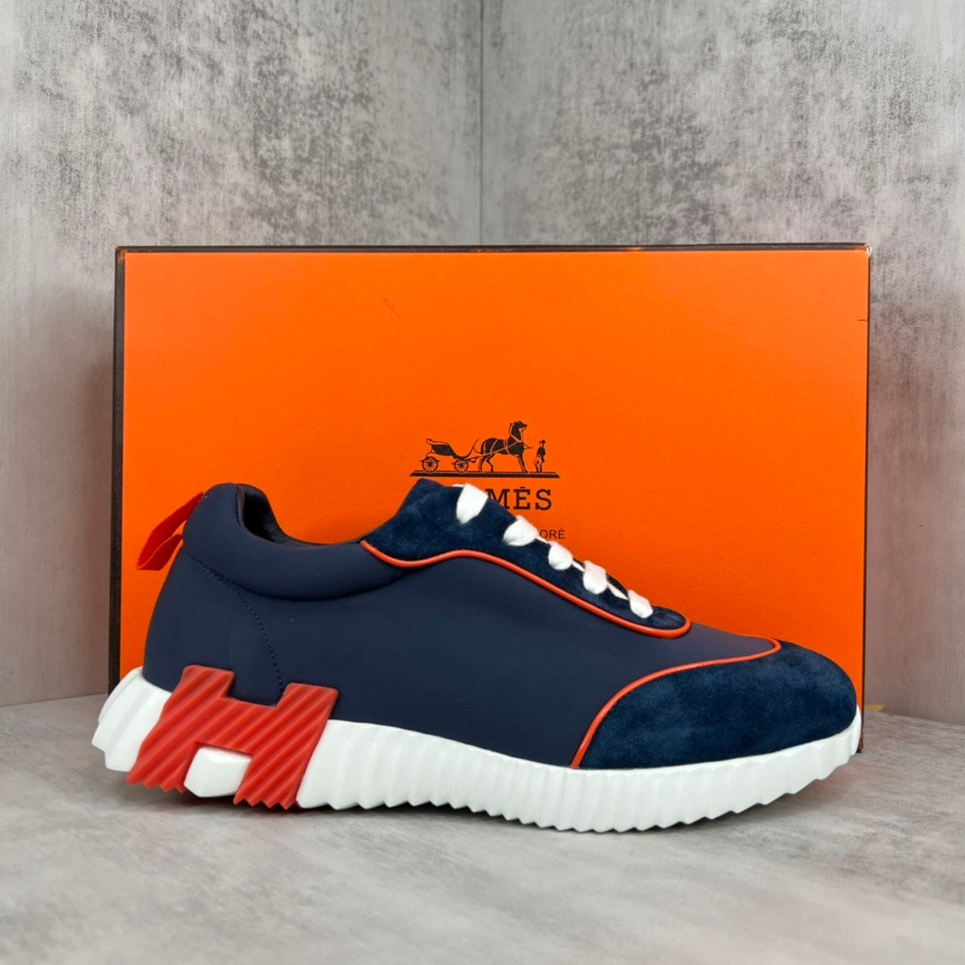 Hermes Bouncing Sneakers "Blue-Orange"