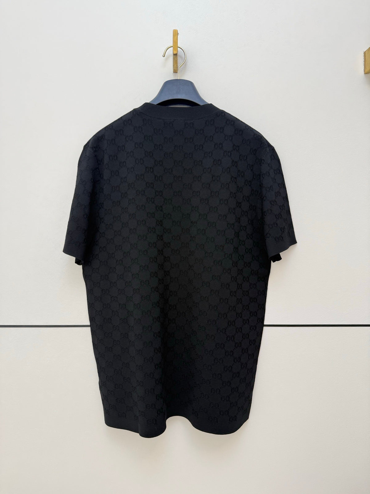 Gucci Technical GG Jacquard Fabric T-shirt "Black"
