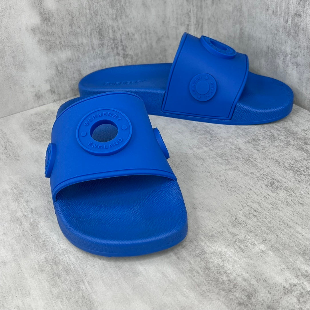 Burberry Slides "Blue"