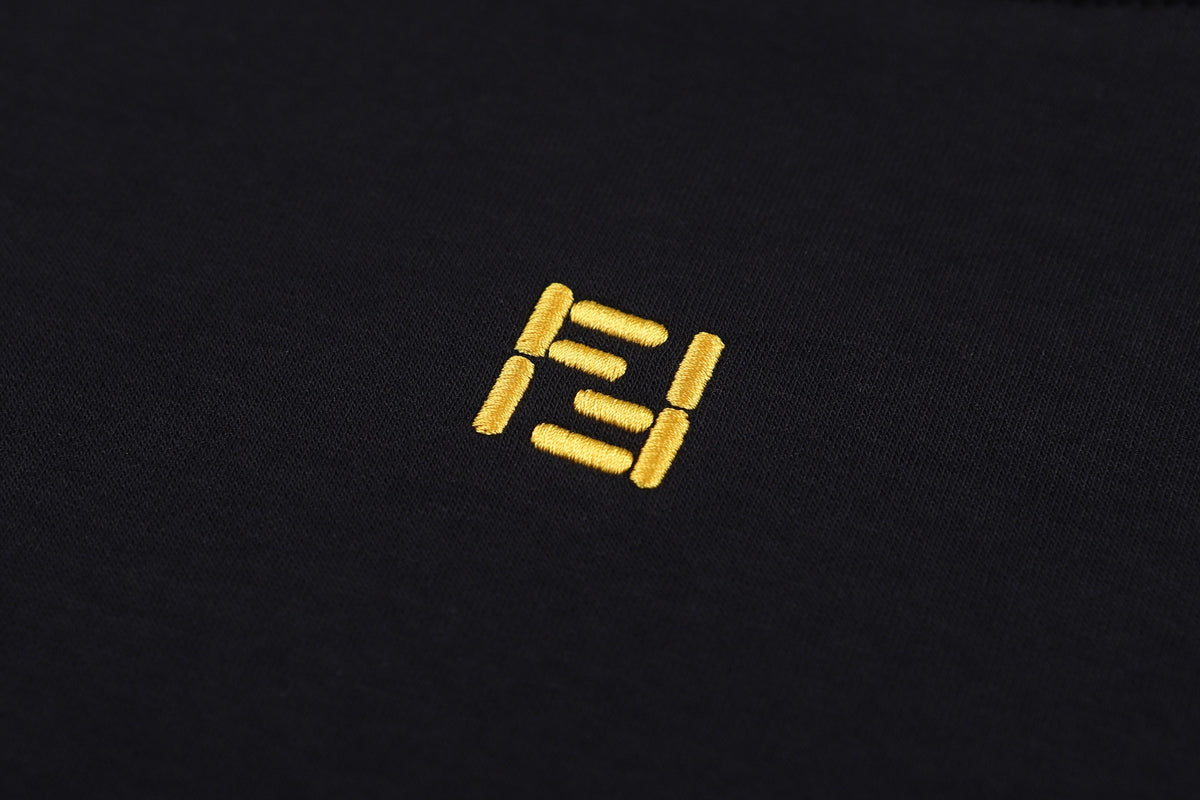 Fendi Cotton T-Shirt "Black"