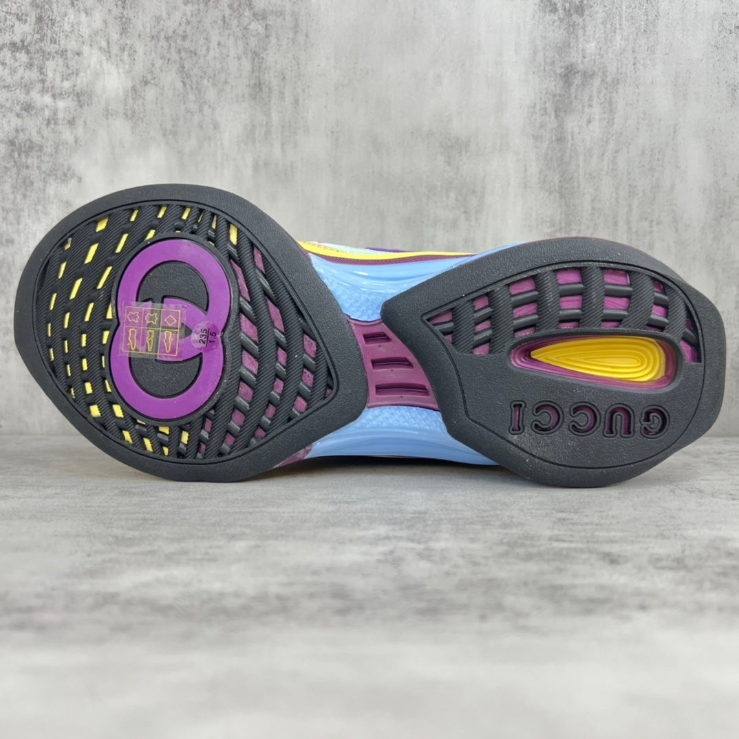 Gucci Run "Beige-Yellow-Purple"