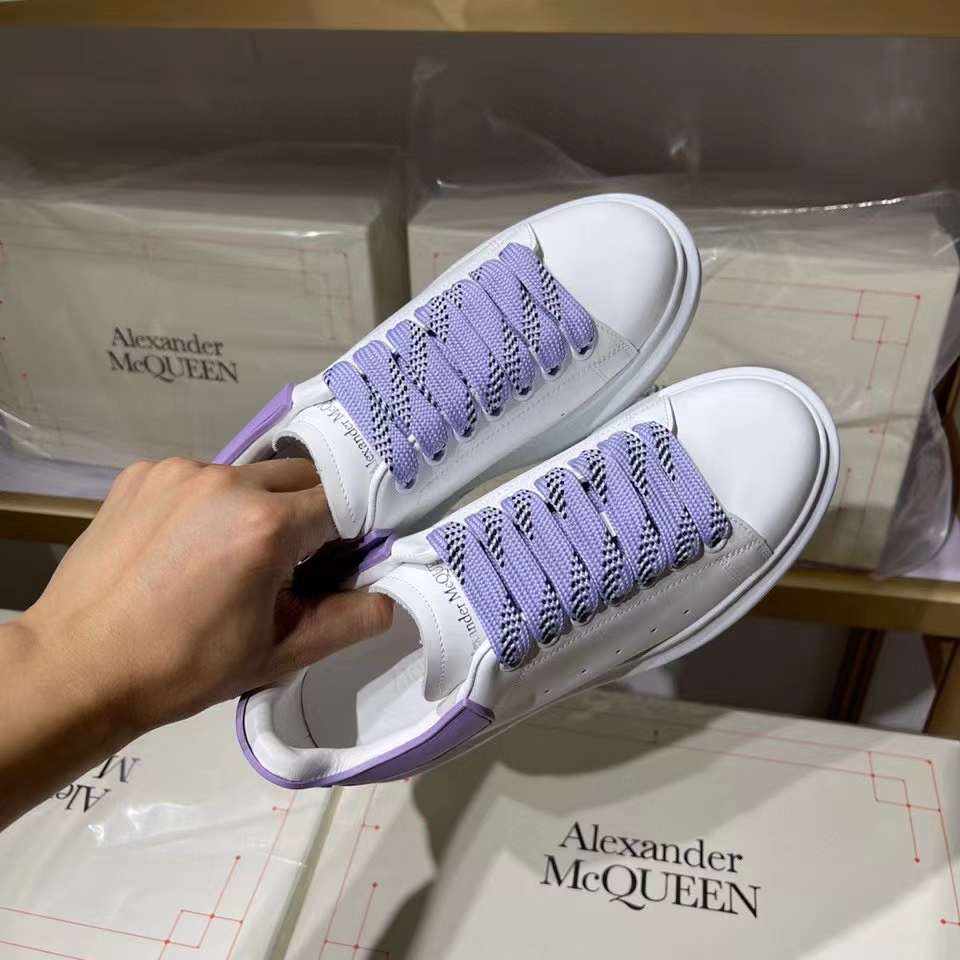 Alexander McQueen Oversized "White-Purple"