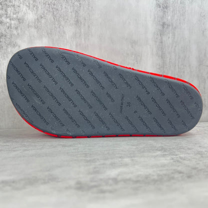 Balenciaga Slides "Red-Black"