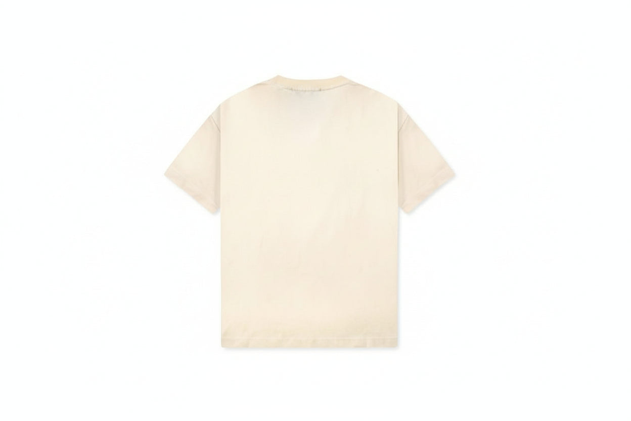 Gucci T-Shirt "Beige-Red"
