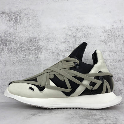 Rick Owens Geth Runner Megalaced "Black-Grey"