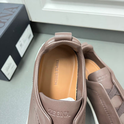 Zegna Triple Stitch Seconds Skin "Brown"