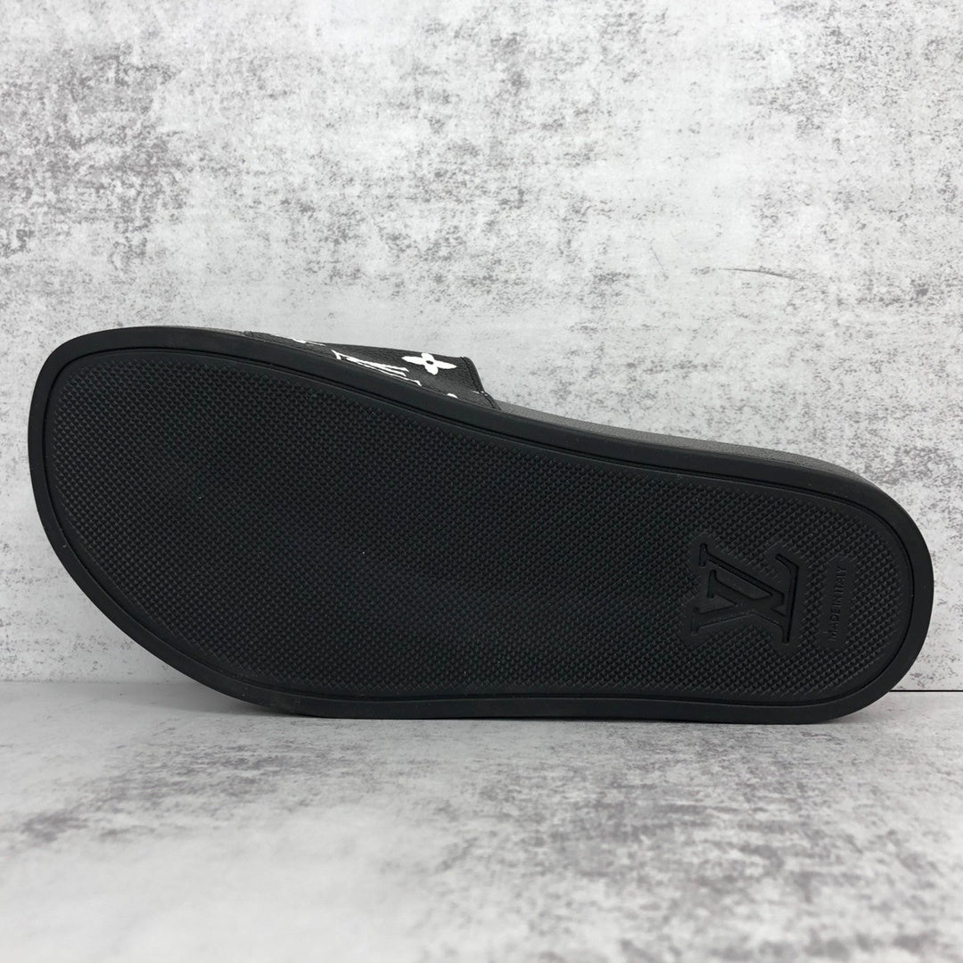 Louis Vuitton Slides "Black-White"