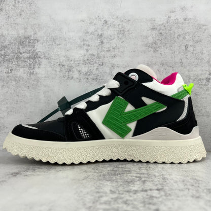 Off-White Sponge Mid "Black-White-Green"