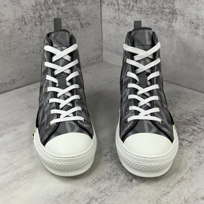 Dior B23 High-Top "Grey CD Diamonds"