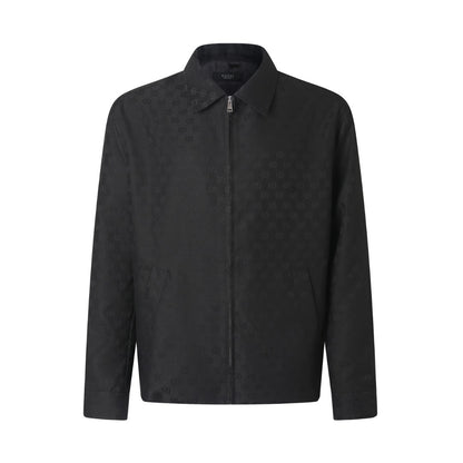 Gucci GG Wool Zip Jacket "Black"