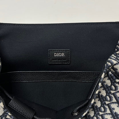 Dior Oblique Jacquard Saddle Backpack