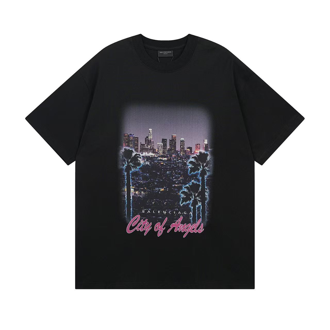 Balenciaga City Of Angels T-Shirt "Black"