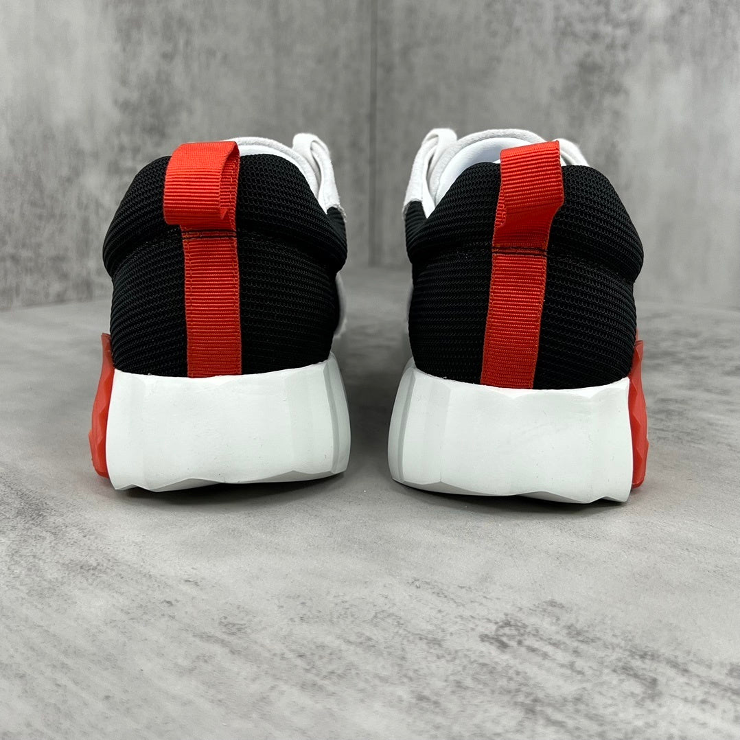 Hermes Bouncing Sneakers "Black-Grey-Red"