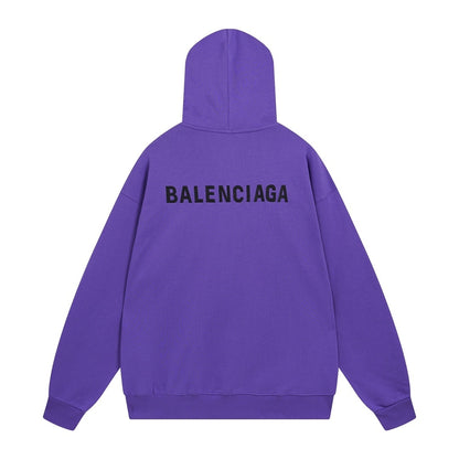 Balenciaga Hoodie "Purple-Black"
