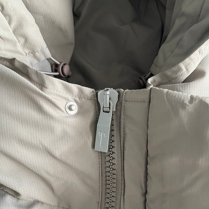 Trapstar Decoded 2.0 Down Jacket "Beige"