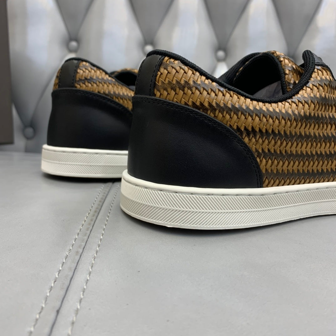 Bottega Veneta Intrecciato "Beige-Black"