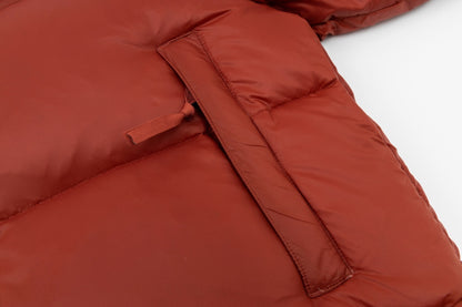 The North Face Nuptse Short Down Jacket "Redwood"