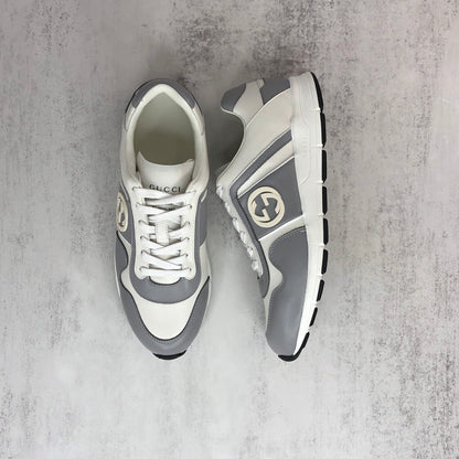 Gucci Interlokcing GG "Grey-White"