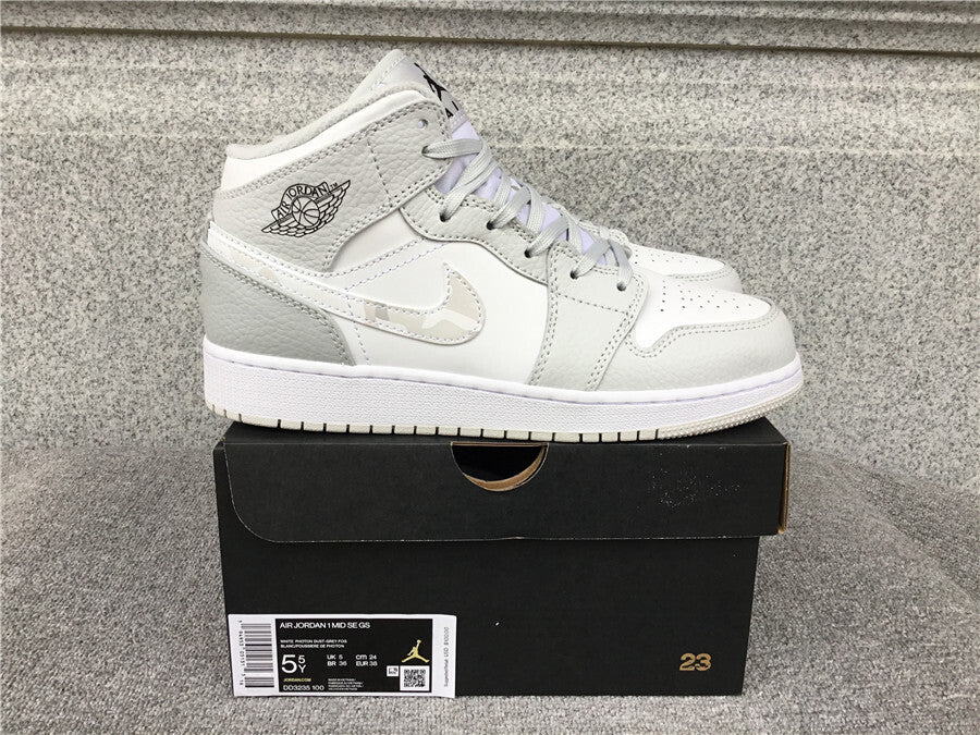 Air Jordan 1 Mid "White Camo"