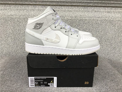 Air Jordan 1 Mid "White Camo"