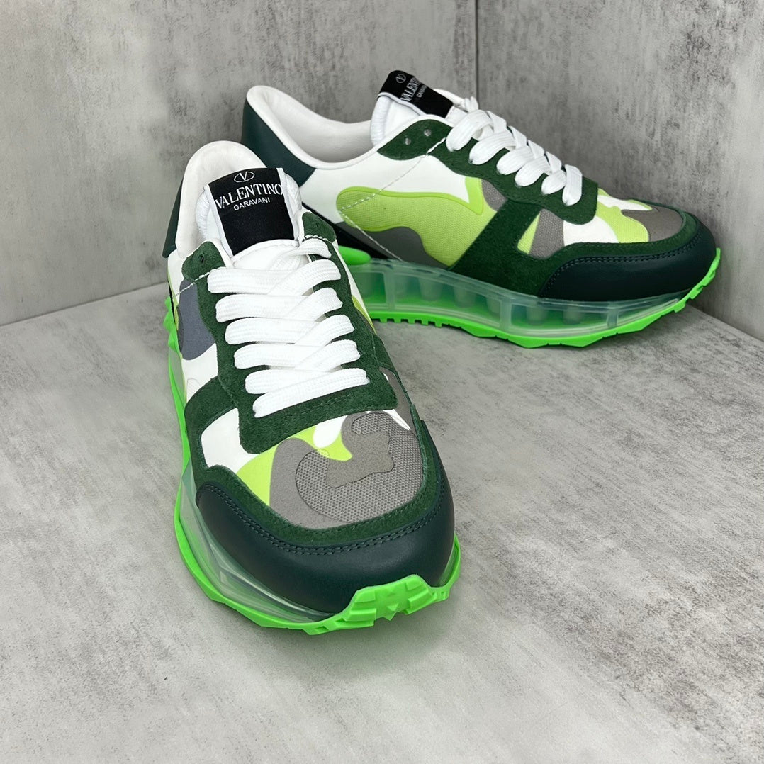 Valentino Garavani Netrunner "Green-White Camo"