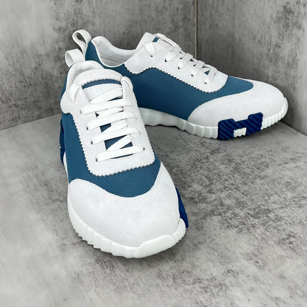 Hermes Bouncing Sneakers "Blue-Grey-White"
