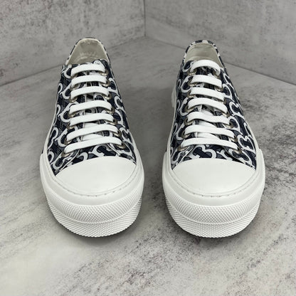 Burberry Gabardine "Black-White Monogram"