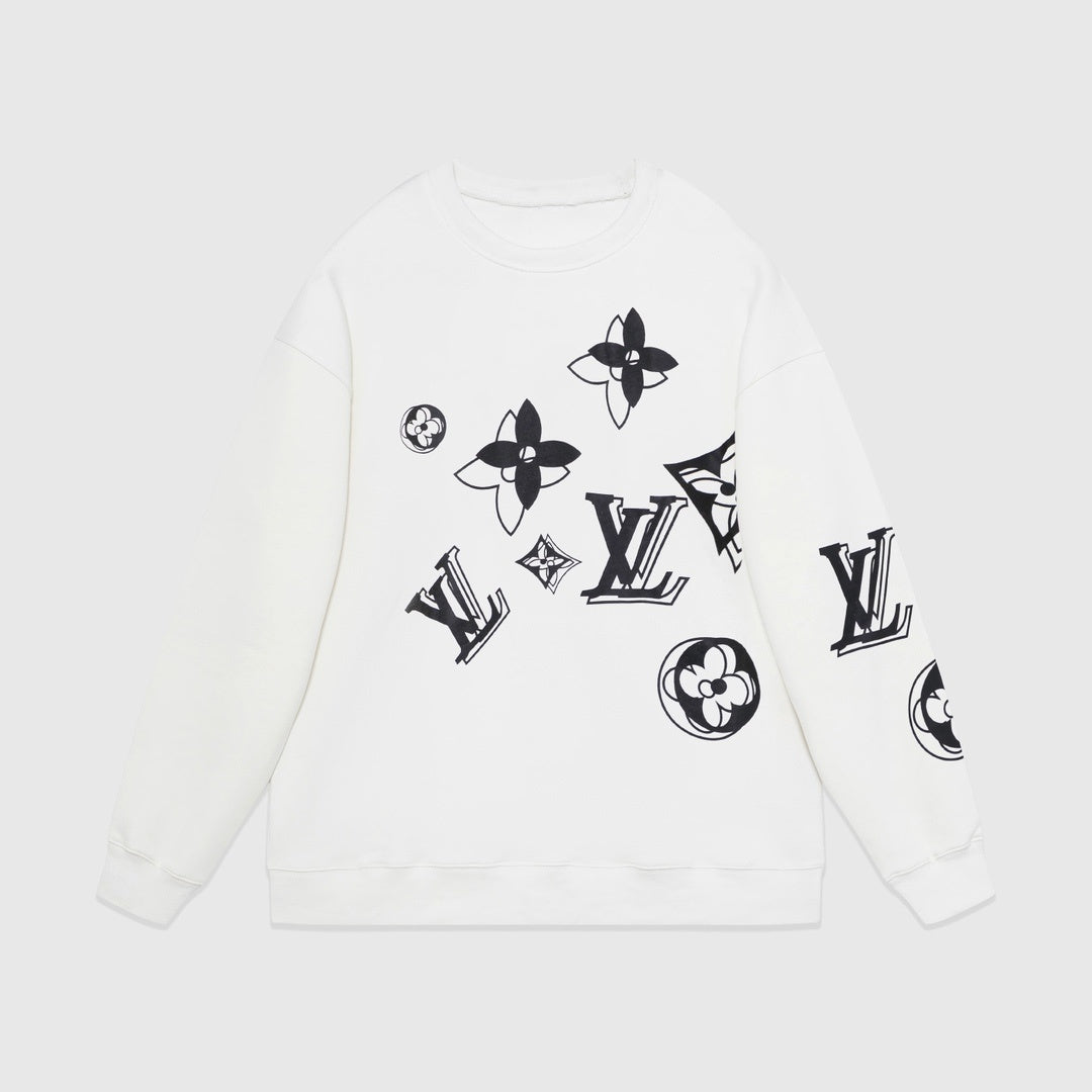 Louis Vuitton Sweatshirt "White-Black"