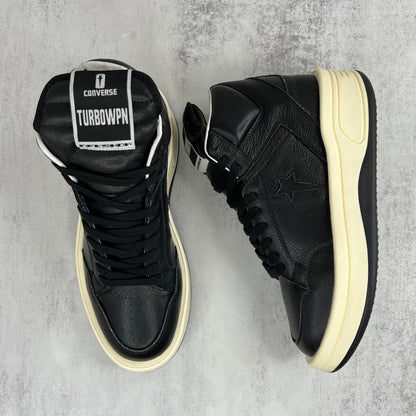 Rick Owens x Converse TURBOWPN High "Black-Beige"