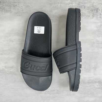 Gucci Slides "Black"