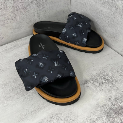 Louis Vuitton Slides "Black-Brown"