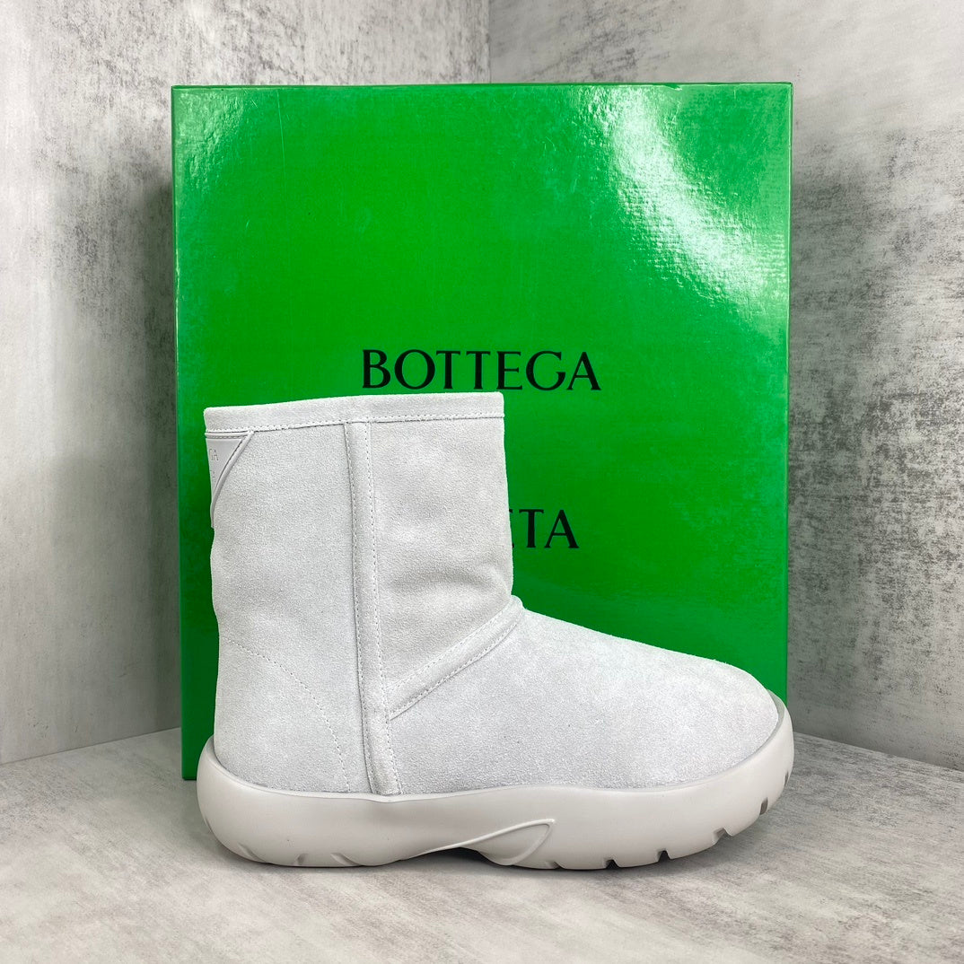 Bottega Veneta Snap Ankle Boot "Grey"