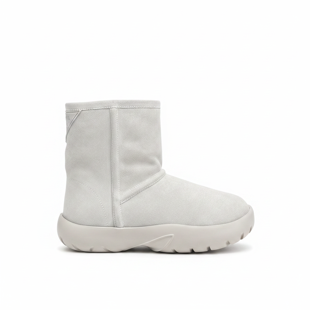 Bottega Veneta Snap Ankle Boot "Grey"
