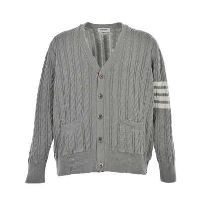 Thom Browne 4-Bar Cardigan "Grey"
