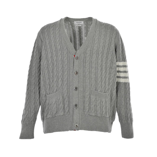 Thom Browne 4-Bar Cardigan "Grey"