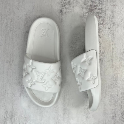 Louis Vuitton Slides "White"