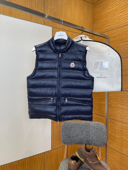 Moncler Gui Down Vest "Night Blue"