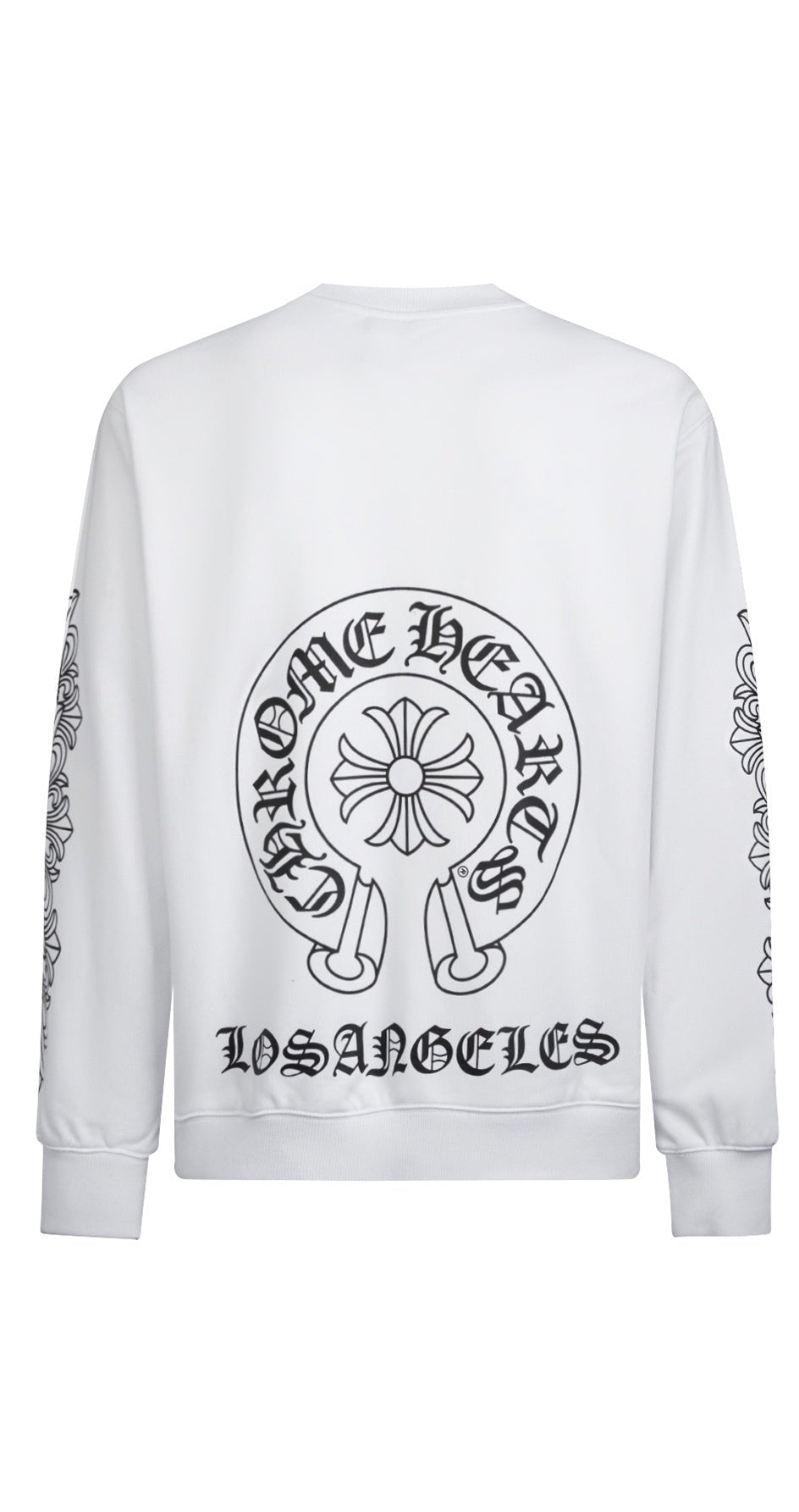 Chrome Hearts Sweatshirt "White-Black"
