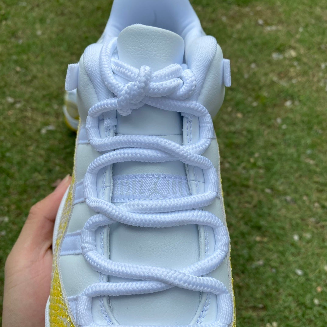 Air Jordan 11 Low "Yellow Snakeskin"