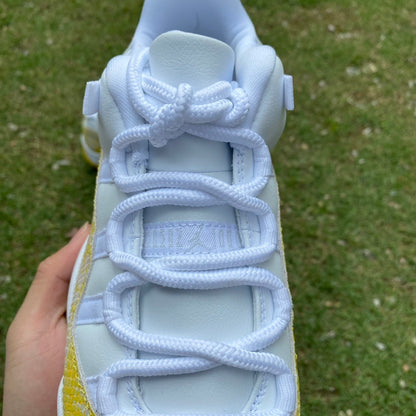 Air Jordan 11 Low "Yellow Snakeskin"