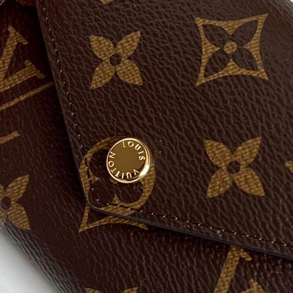 Louis Vuitton Victorine Wallet "Monogram Eclipse Canvas"